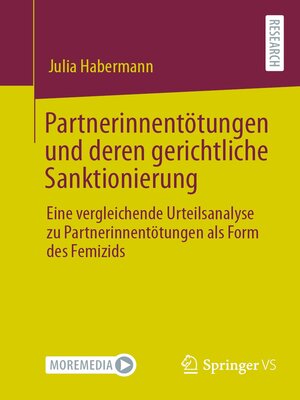 cover image of Partnerinnentötungen und deren gerichtliche Sanktionierung
